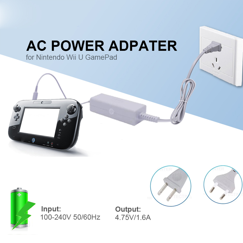 Gaming Console Portable - Charger For Wii U Handheld Game