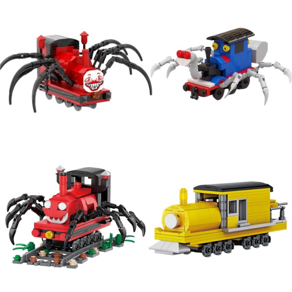 Gaming Console Lego - MOC Choo-Choo Charles Horrors Game Building