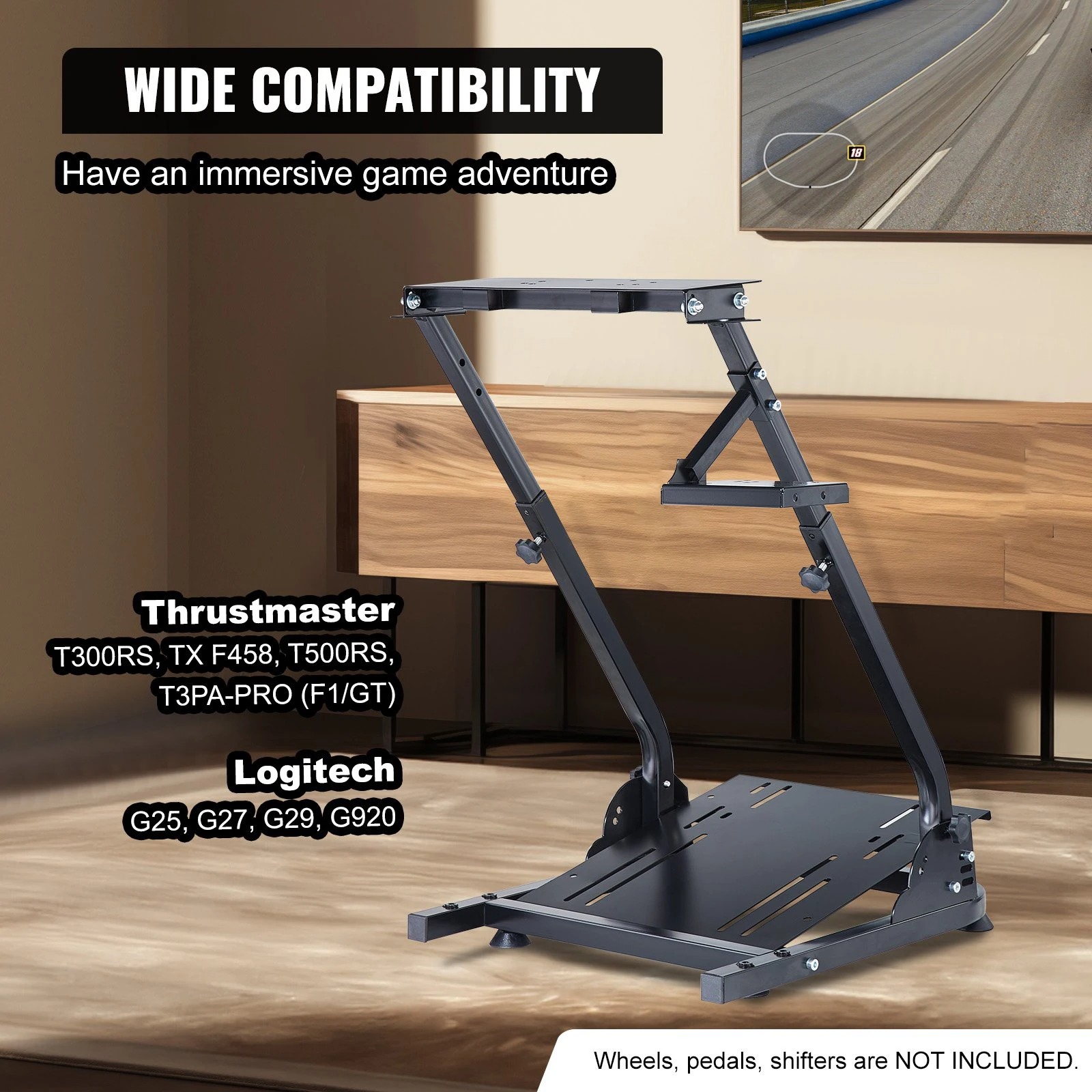 Adjustable Racing Simulator Co - Steering Wheel Gaming recension och pris