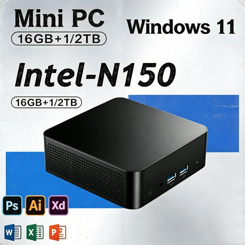 2026 Zesty Core N150 MINI PC W - Gaming Console Stick recension och pris