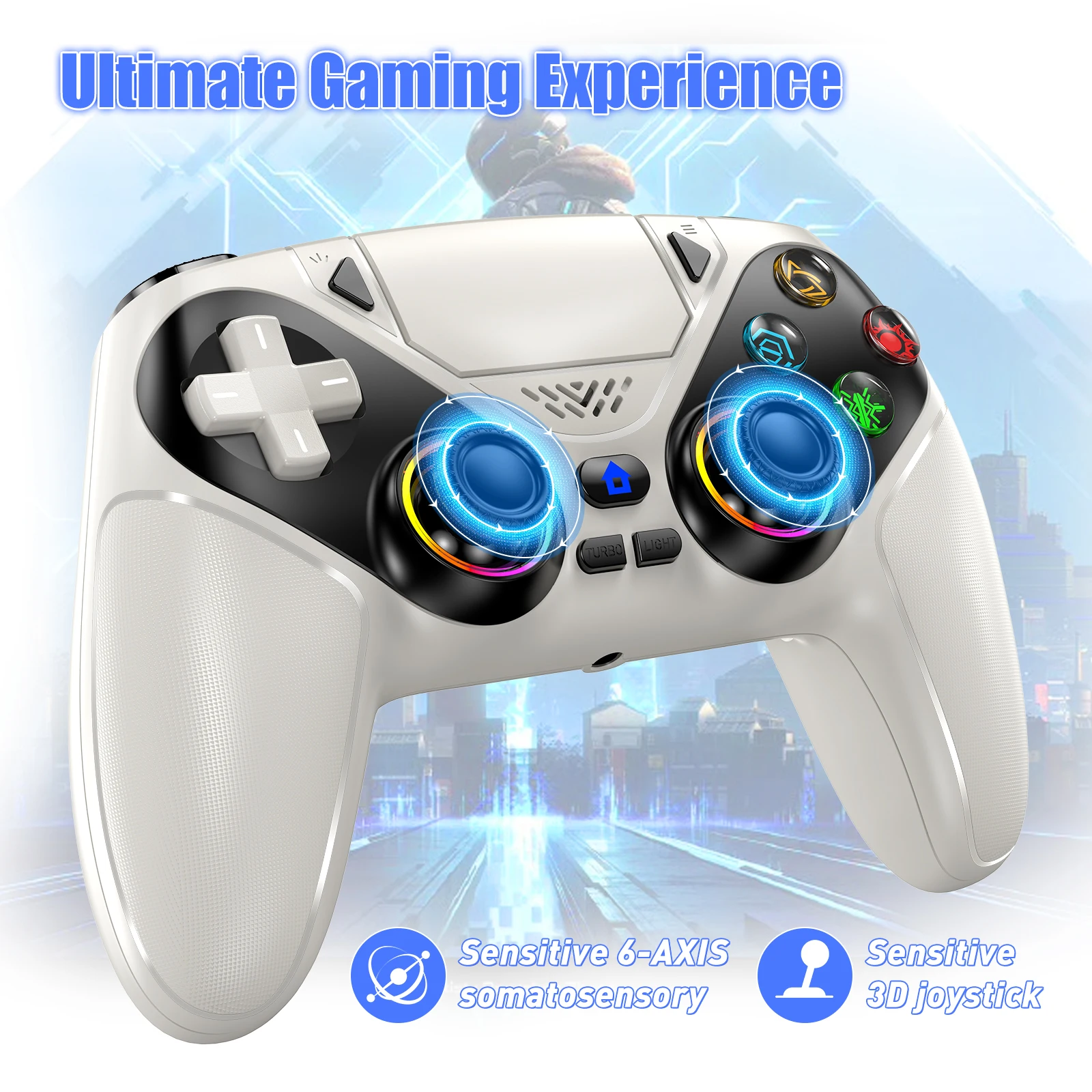 Wireless Controller Gamepad Fo - Gaming Console Bluetooth recension och pris