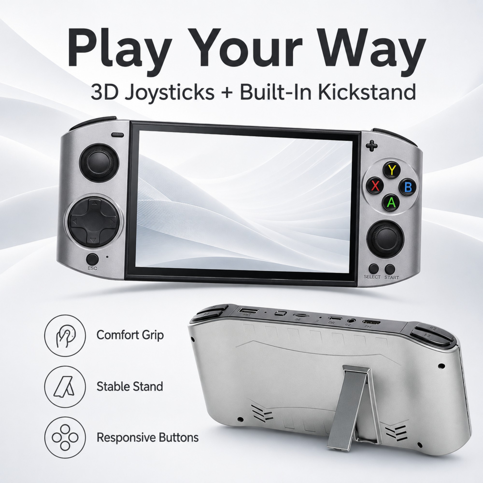 09 Ultra 5.1 Inch OLED Handhel - Gaming Console Type recension och pris