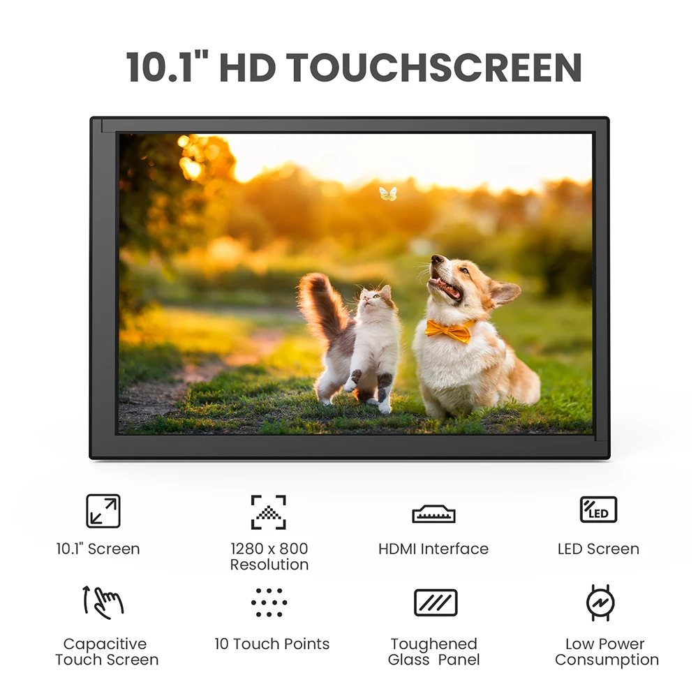 Eyoyo 10.1-inch Capacitive Tou - Gaming Console And Monitor recension och pris