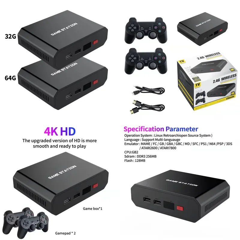 M8plus HD Video Game Console B - Gaming Console Video recension och pris