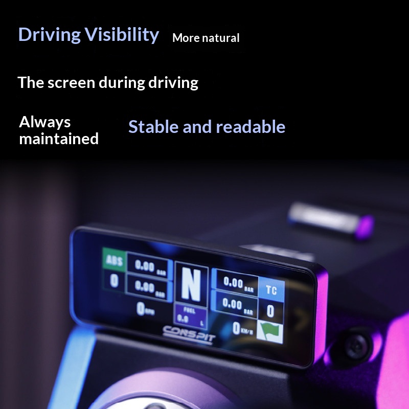 CONSPIT CSD Nano 2.99 Inch Rac - Steering Wheel Gaming recension och pris