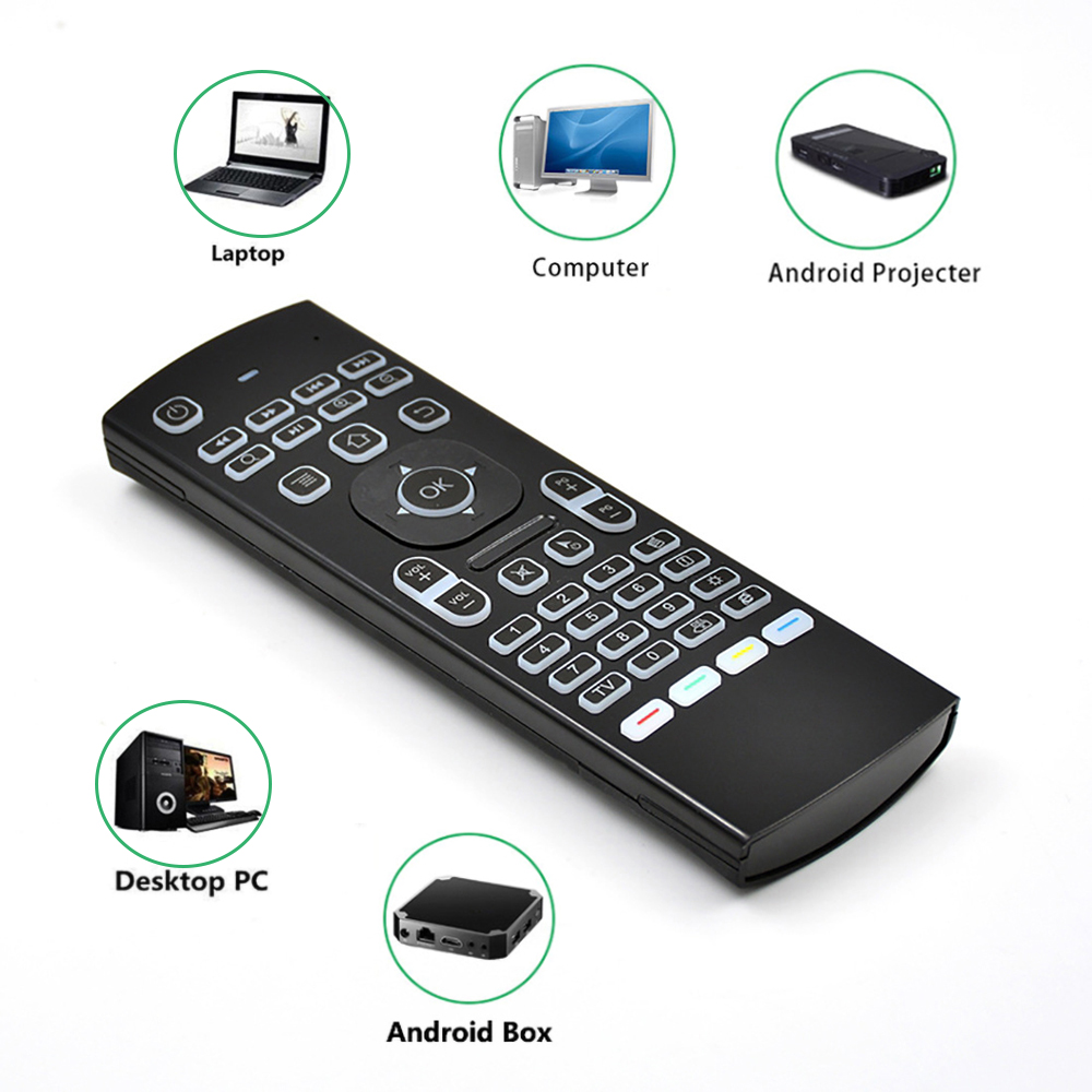 MX3 Backlight Air Mouse Remote - Gaming Console For Android Tv recension och pris