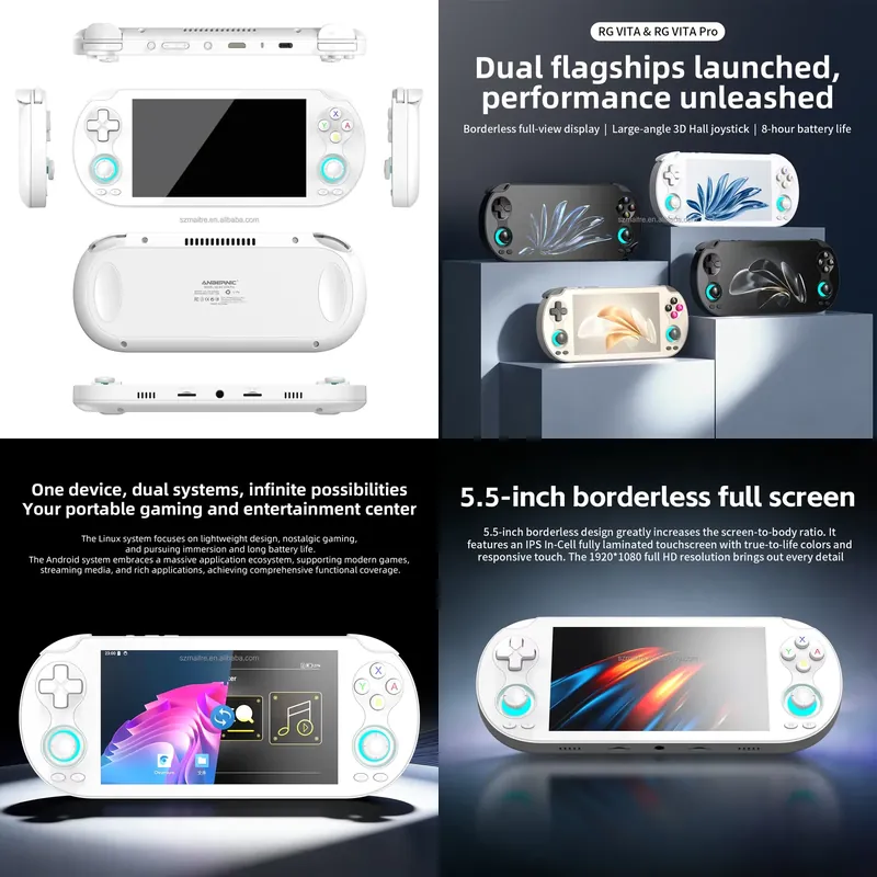 【CHIMU HOME】 5.5 inch touchscr - Gaming Console Portable recension och pris