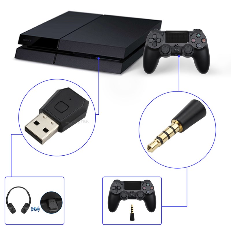 USB Wireless Adapter Receiver  - Gaming Console Bluetooth recension och pris