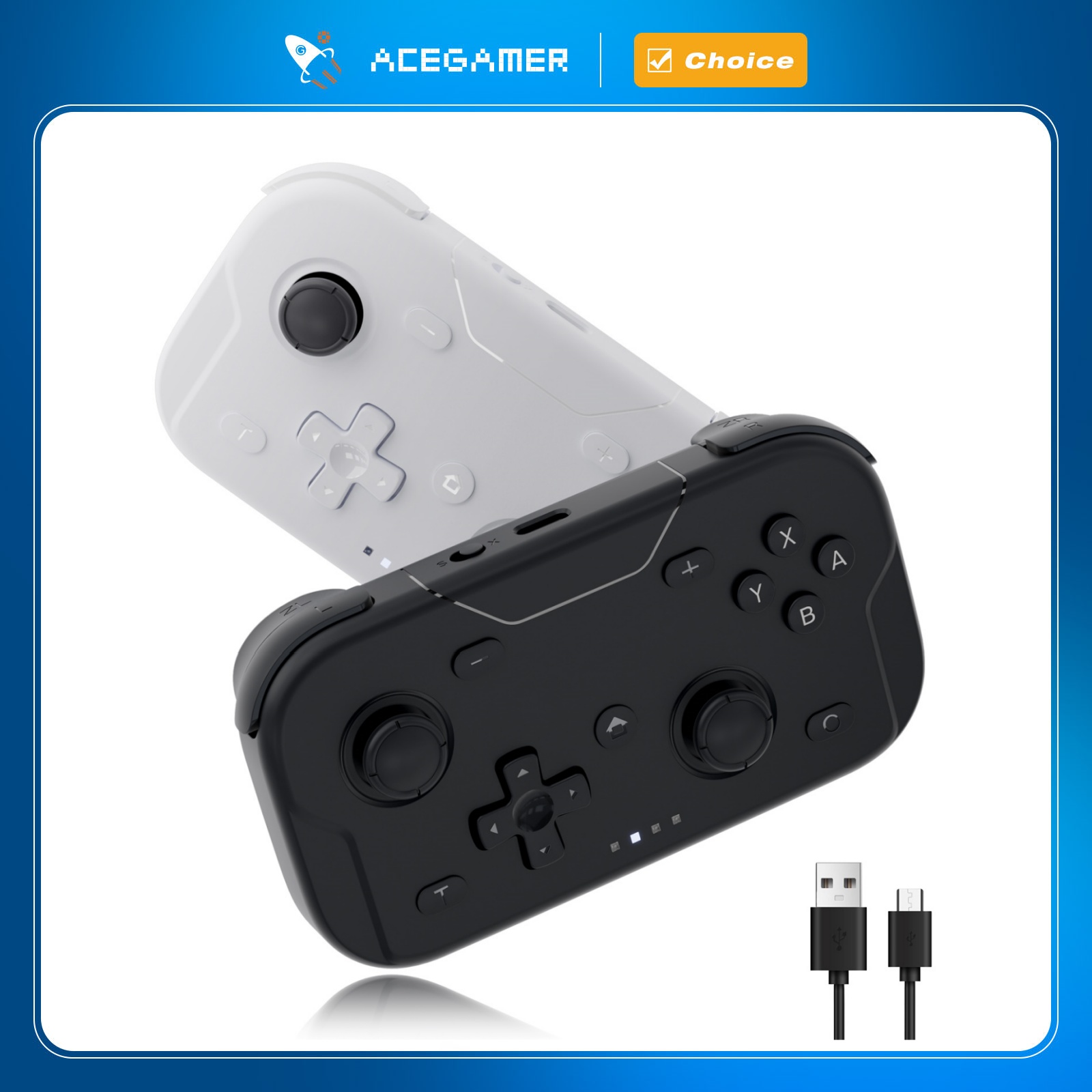 AceGamer Pocket Game Controlle - Gaming Console Bluetooth recension och pris