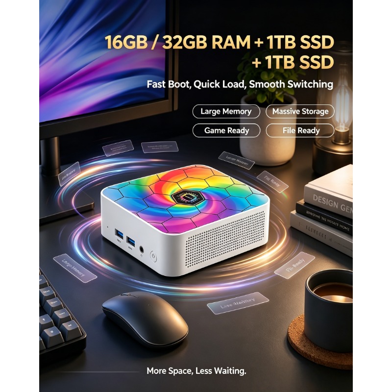 2026 Snug Core N150 MINI PC Wi - Gaming Console Stick recension och pris