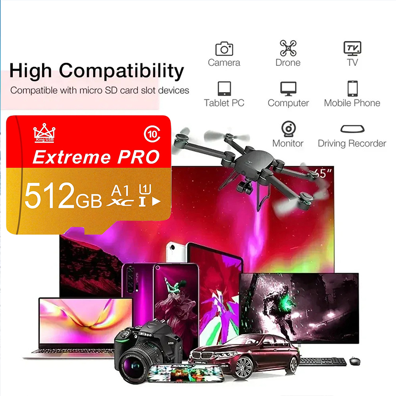 Durable Memory Card 512GB Micr - Gaming Console And Monitor recension och pris