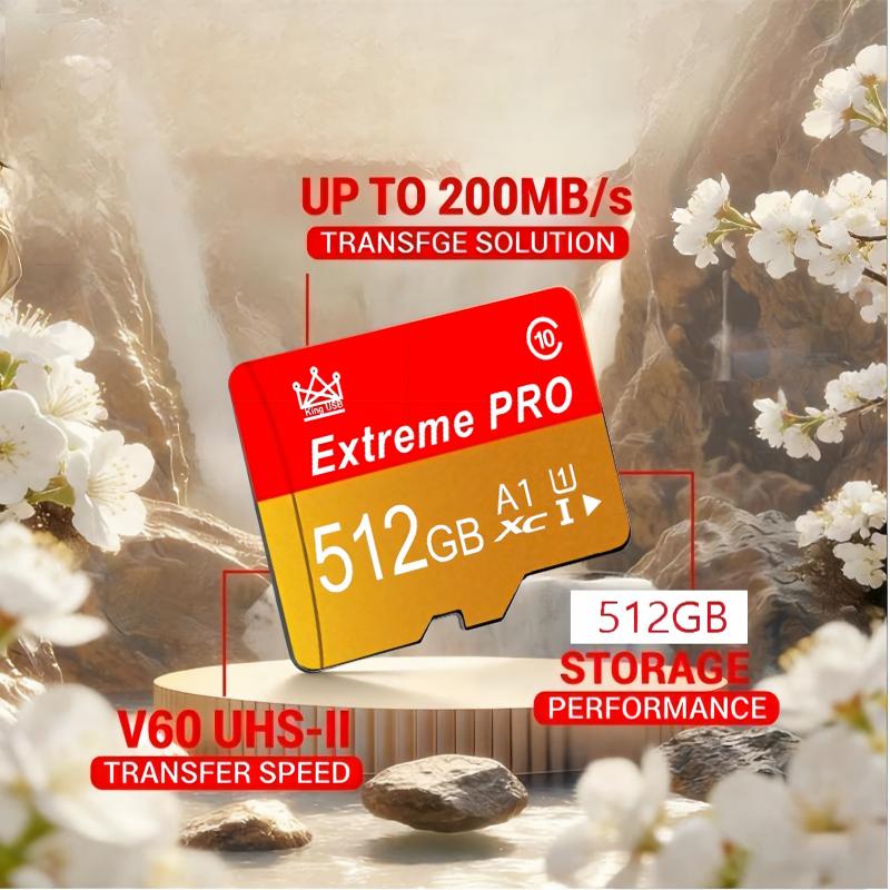 Premium SD Cards 512GB 256GB 3 - Gaming Console And Monitor recension och pris