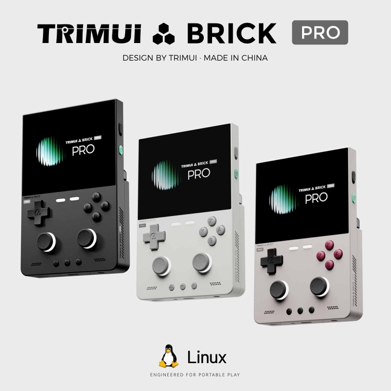 NEW TRIMUI BRICK PRO Handheld  - Gaming Console Type recension och pris