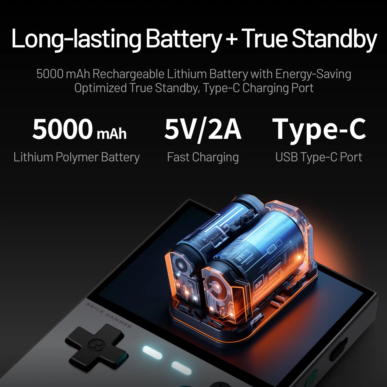 NEW TRIMUI BRICK PRO Handheld  - Gaming Console Type recension och pris