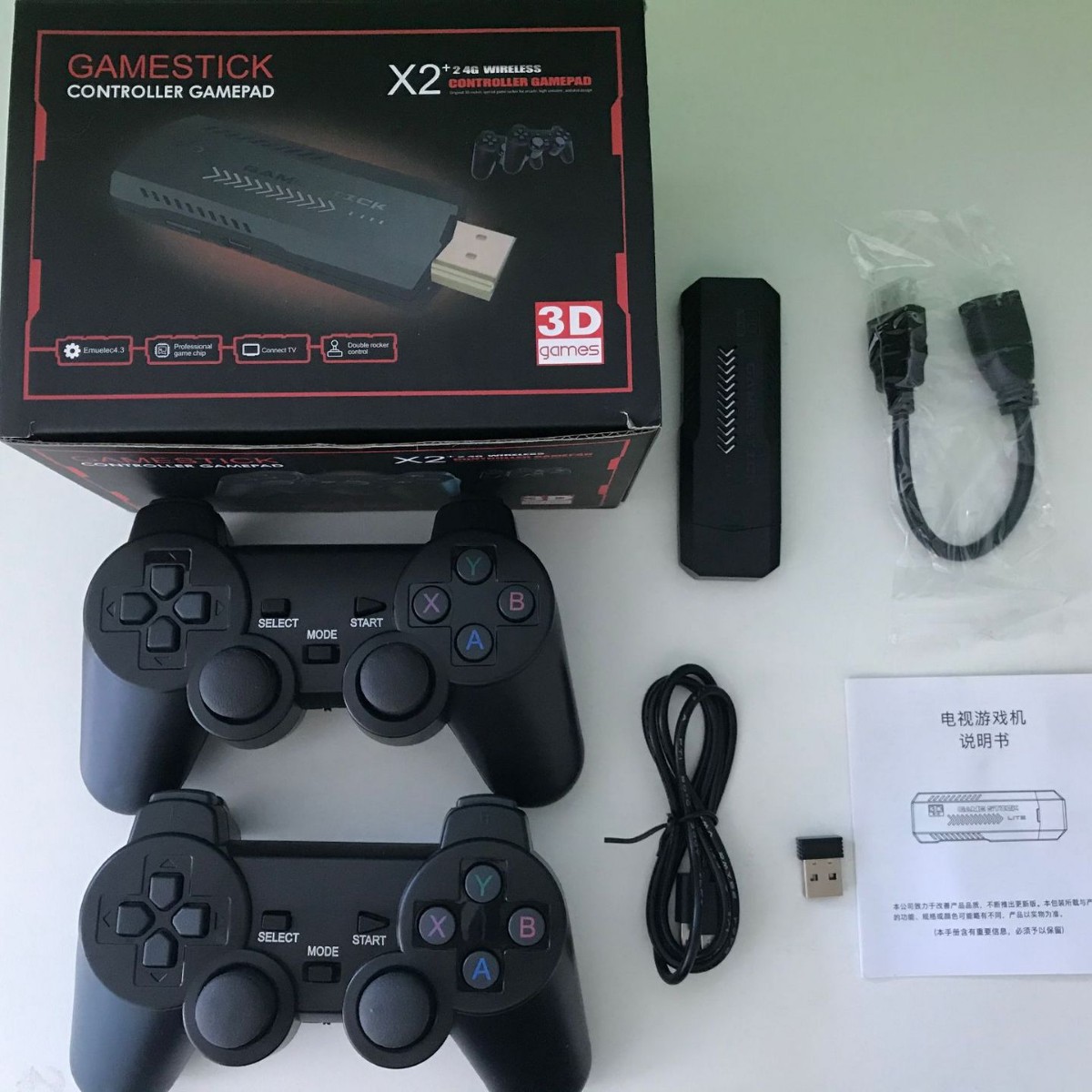 X2 Retro Video Game Console 2. - Gaming Console Stick recension och pris