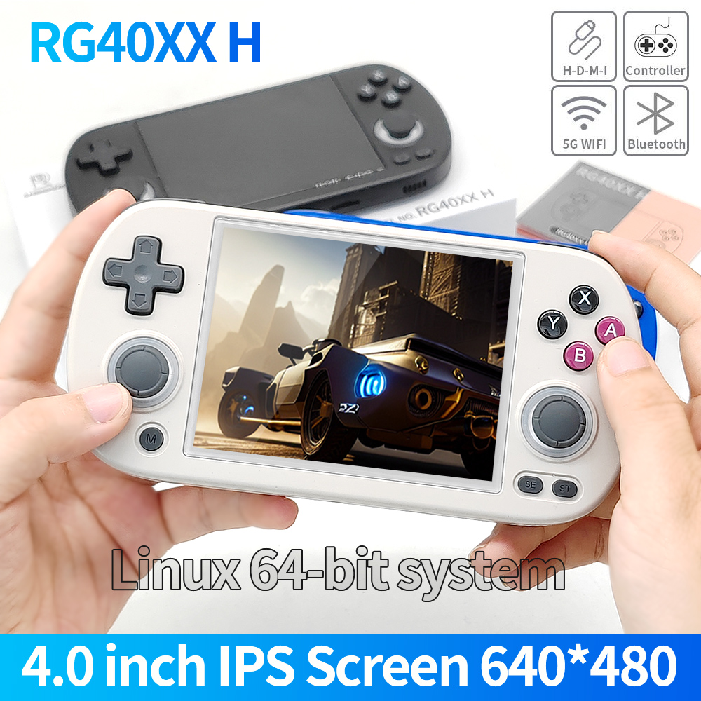 Anbernic RG40XXH 64-bit Linux  - Gaming Console Bluetooth recension och pris
