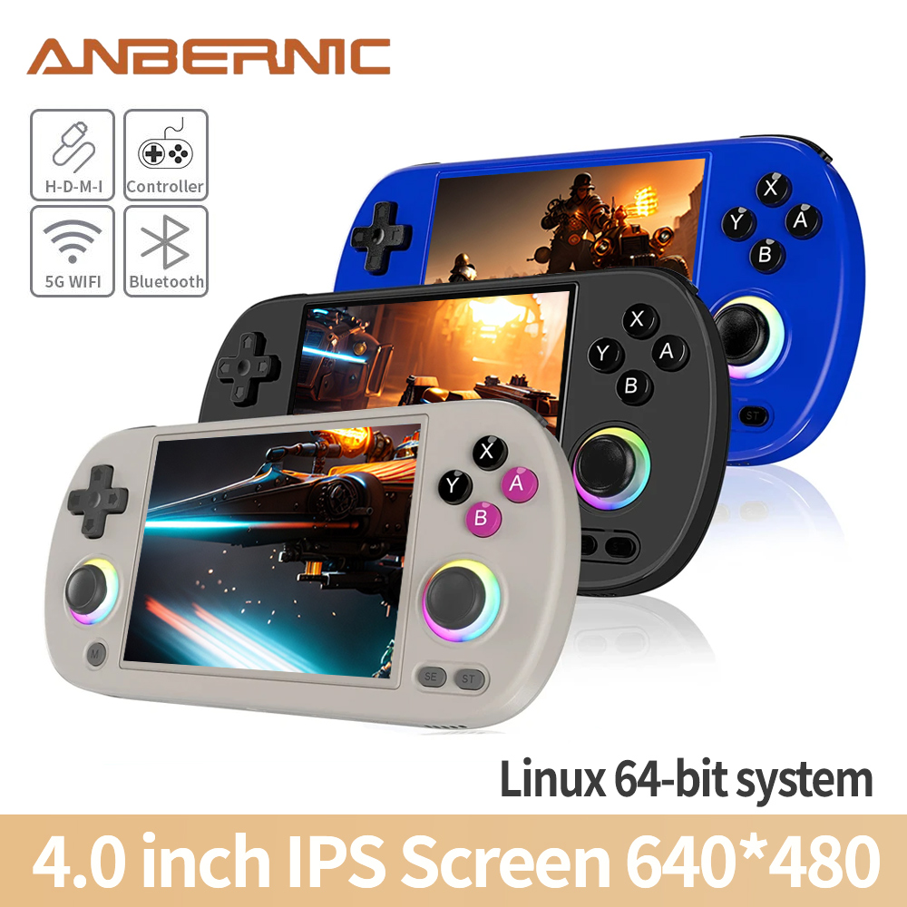 Anbernic RG40XXH 64-bit Linux  - Gaming Console Bluetooth recension och pris